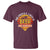 Funny Drinking T Shirt The Only B.S. I Need Is Beer And Sunshine Lover Retro Sunset - Wonder Print Shop