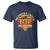 Funny Drinking T Shirt The Only B.S. I Need Is Beer And Sunshine Lover Retro Sunset - Wonder Print Shop
