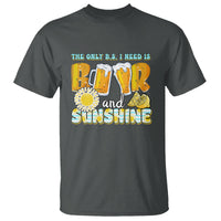 Funny Drinking T Shirt The Only B.S. I Need Is Beer And Sunshine Lover - Wonder Print Shop