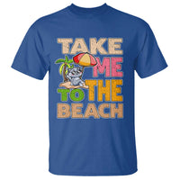 Summer Vibe Funny Cat T Shirt Take Me To The Beach - Wonder Print Shop