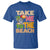 Summer Vibe Funny Cat T Shirt Take Me To The Beach - Wonder Print Shop