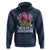Funny Liquor Lover Hoodie The Only B.S. I Need Is Booze & Sunshine Spirit Retro Sunset Summer - Wonder Print Shop