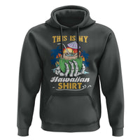 Hawaii Summer Hoodie This Is My Hawaiian Shirt Coconut Tropical Beach Vibe - Wonder Print Shop