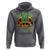 Summer Vibe Hoodie Tanned Tatted Tipsy Funny Pineapple Retro Sunset - Wonder Print Shop