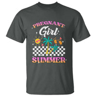 Pregnant Girl Summer T Shirt Funny Baby Announcement Retro Vintage - Wonder Print Shop