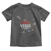 Cabo Verde Islands Flag Map Toddler T Shirt Cape Verde Vintage Pride