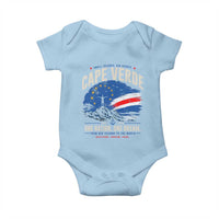 Cape Verde Small Islands Big Hearts Pride Baby Onesie Cabo Verde One Nation One Dream Distressed Flag