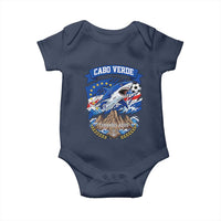 Cabo Verde Tubarões Azuis Soccer Pride Baby Onesie Cape Verde Blue Sharks Football Fans