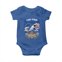 Cabo Verde Tubarões Azuis Soccer Pride Baby Onesie Cape Verde Blue Sharks Football Fans