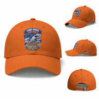 Cabo Verde Tubarões Azuis Soccer Pride Baseball Cap Cape Verde Blue Sharks Football Fans