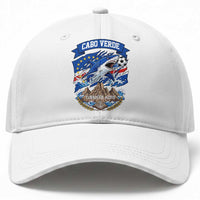 Cabo Verde Tubarões Azuis Soccer Pride Baseball Cap Cape Verde Blue Sharks Football Fans