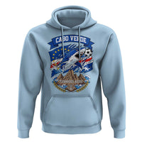 Cabo Verde Tubarões Azuis Soccer Pride Hoodie Cape Verde Blue Sharks Football Fans