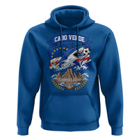 Cabo Verde Tubarões Azuis Soccer Pride Hoodie Cape Verde Blue Sharks Football Fans