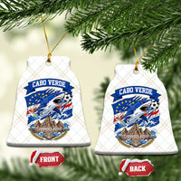Cabo Verde Tubarões Azuis Soccer Pride Ceramic Ornament Cape Verde Blue Sharks Football Fans
