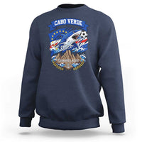 Cabo Verde Tubarões Azuis Soccer Pride Sweatshirt Cape Verde Blue Sharks Football Fans
