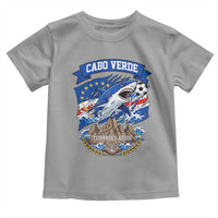 Cabo Verde Tubarões Azuis Soccer Pride Toddler T Shirt Cape Verde Blue Sharks Football Fans