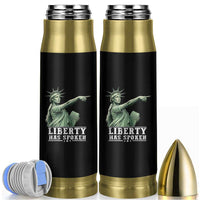 Liberty Has Spoken Pointing Statue Parody Bullet Tumbler Funny Sarcastic Basketball Sports Viral Meme Americana