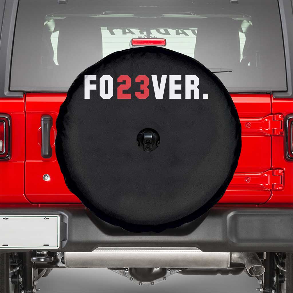 Classic Baseball Jersey Number 23 Spare Tire Cover Fo23ever #23 Vintage Sports Fan - Wonder Print Shop