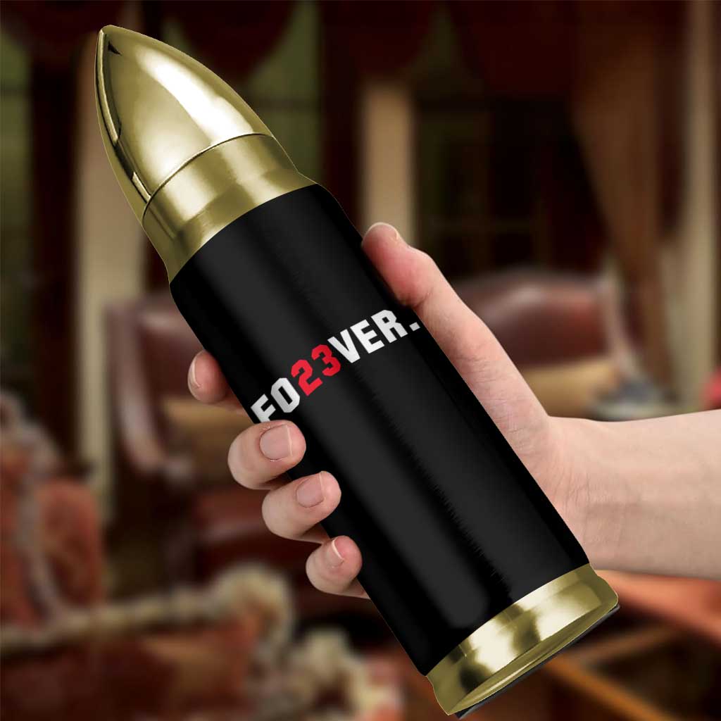 Classic Baseball Jersey Number 23 Bullet Tumbler Fo23ever #23 Vintage Sports Fan - Wonder Print Shop