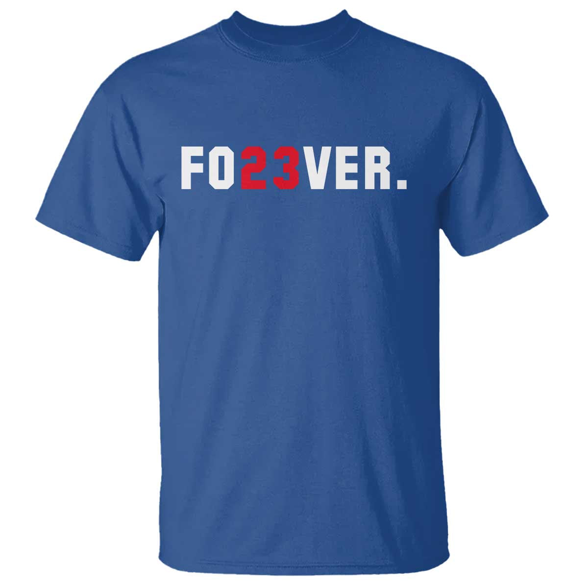 Classic Baseball Jersey Number 23 T Shirt Fo23ever #23 Vintage Sports Fan - Wonder Print Shop