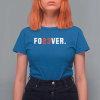 Classic Baseball Jersey Number 23 T Shirt For Women Fo23ever #23 Vintage Sports Fan - Wonder Print Shop