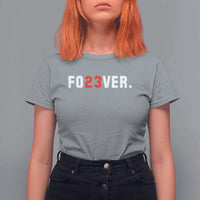 Classic Baseball Jersey Number 23 T Shirt For Women Fo23ever #23 Vintage Sports Fan - Wonder Print Shop