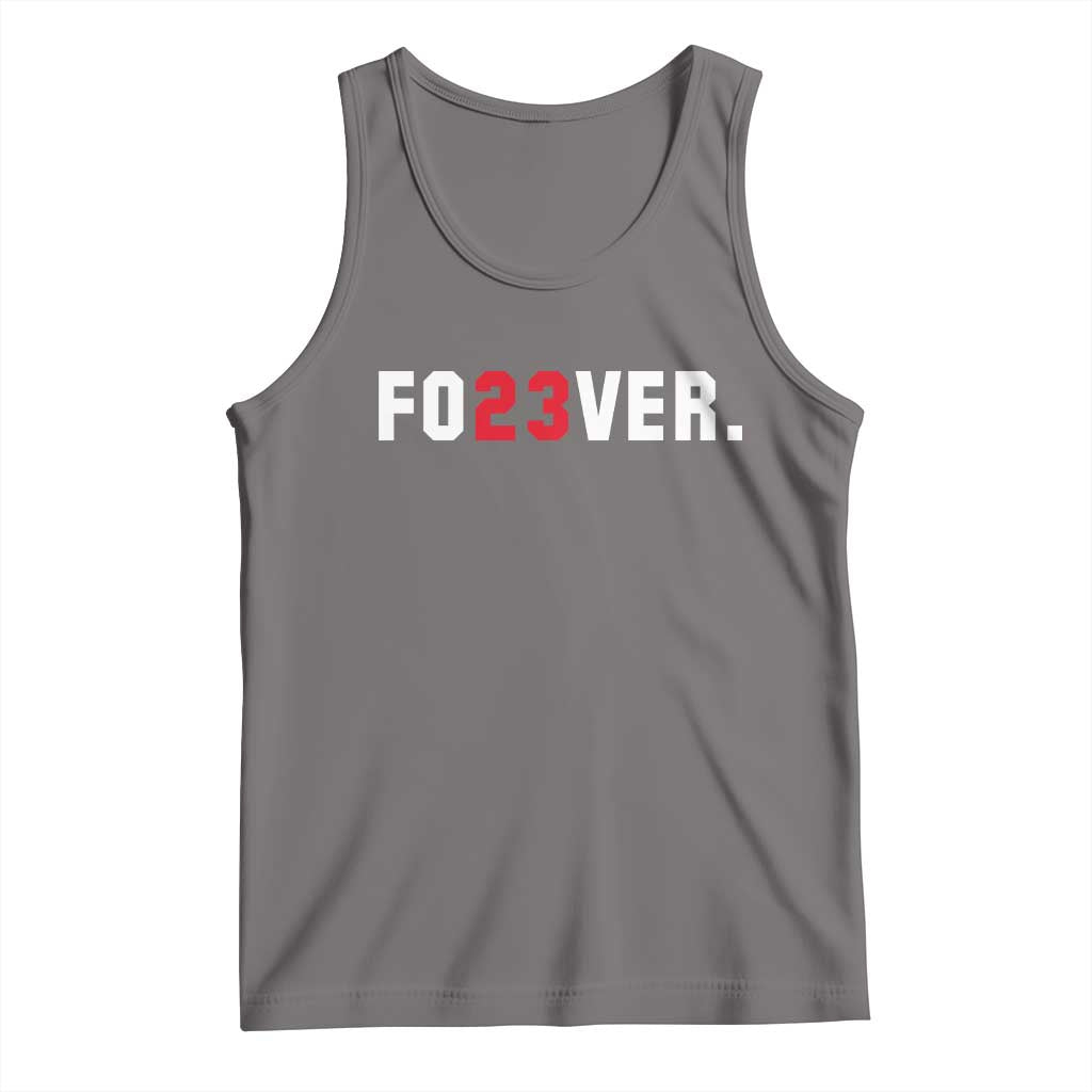 Classic Baseball Jersey Number 23 Tank Top Fo23ever #23 Vintage Sports Fan - Wonder Print Shop