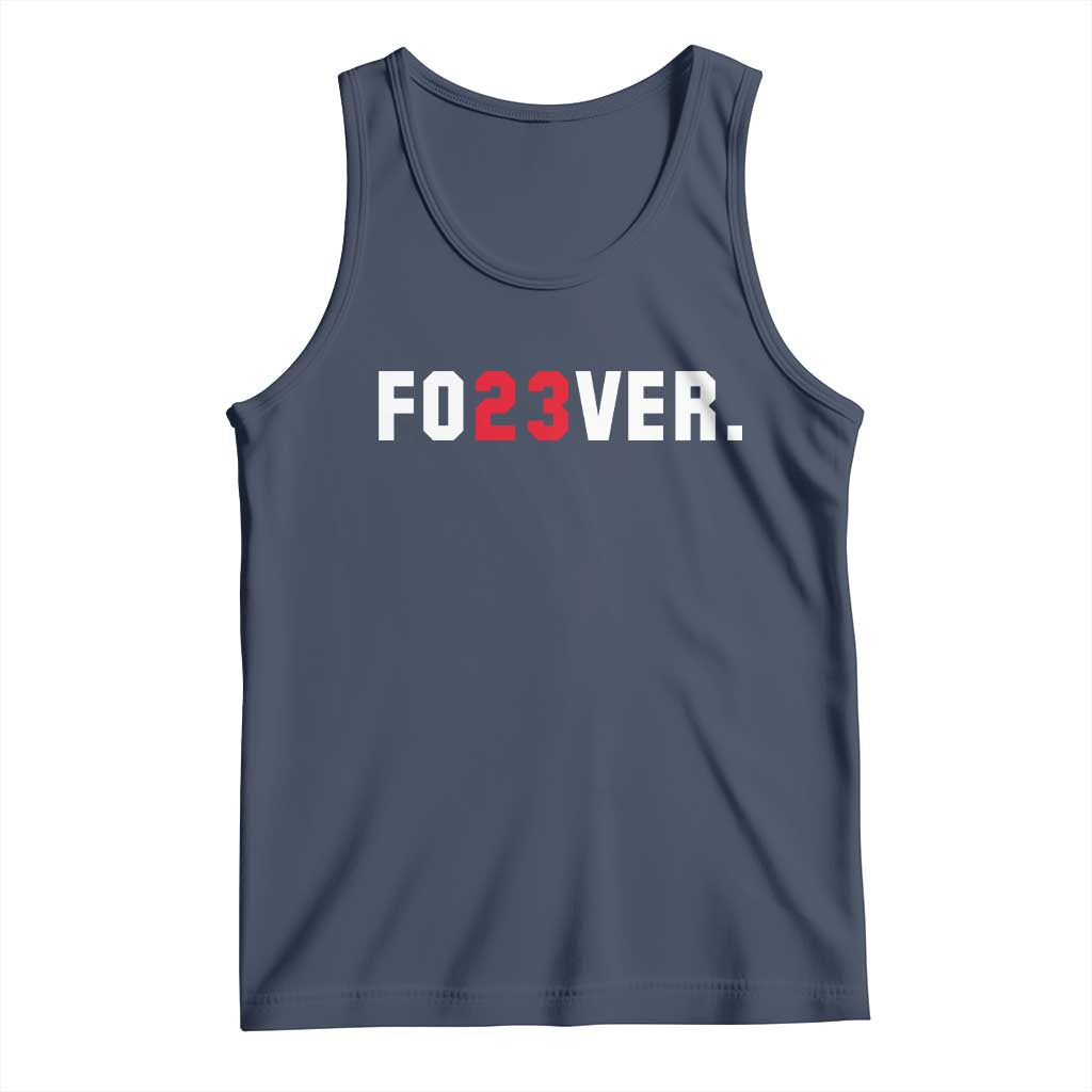 Classic Baseball Jersey Number 23 Tank Top Fo23ever #23 Vintage Sports Fan - Wonder Print Shop