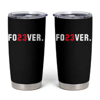 Classic Baseball Jersey Number 23 Tumbler Cup Fo23ever #23 Vintage Sports Fan - Wonder Print Shop