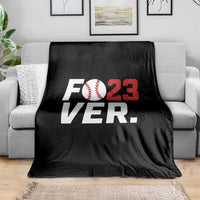 Classic Baseball Jersey Number 23 Throw Blanket Fo23ever #23 Ball Sports Fan - Wonder Print Shop