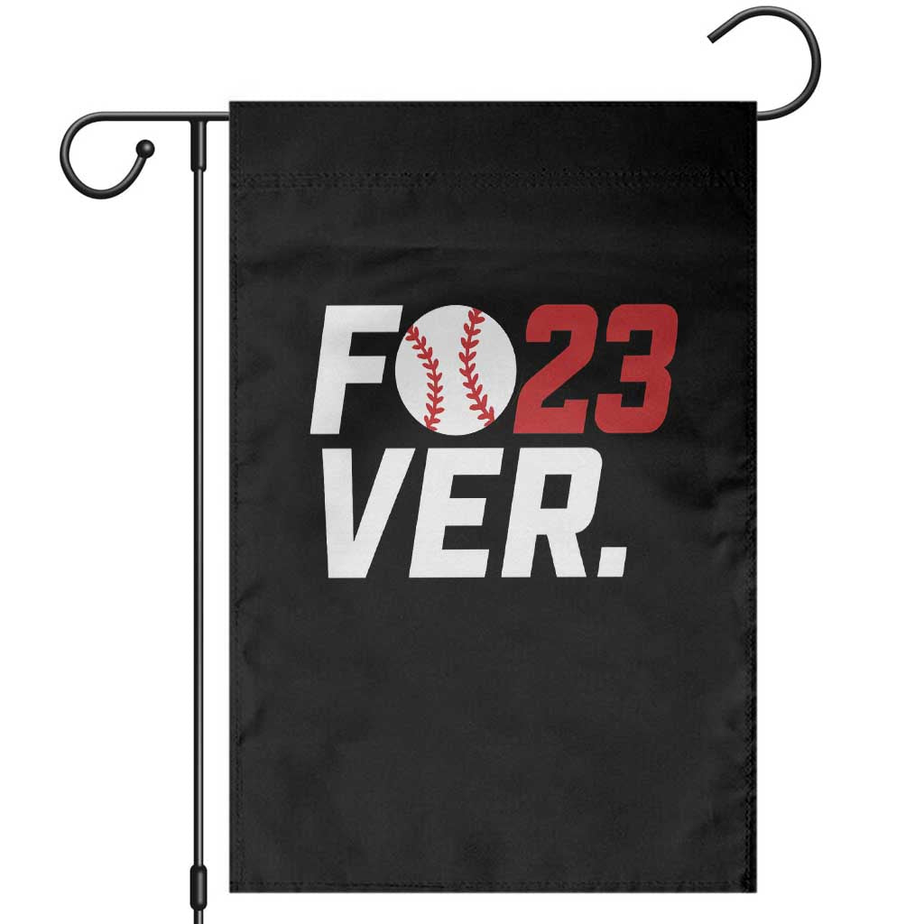 Classic Baseball Jersey Number 23 Garden Flag Fo23ever #23 Ball Sports Fan - Wonder Print Shop