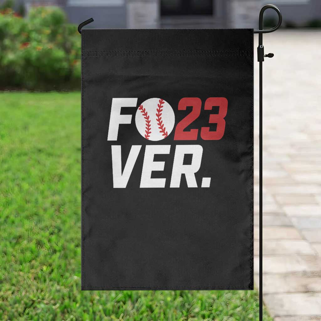 Classic Baseball Jersey Number 23 Garden Flag Fo23ever #23 Ball Sports Fan - Wonder Print Shop