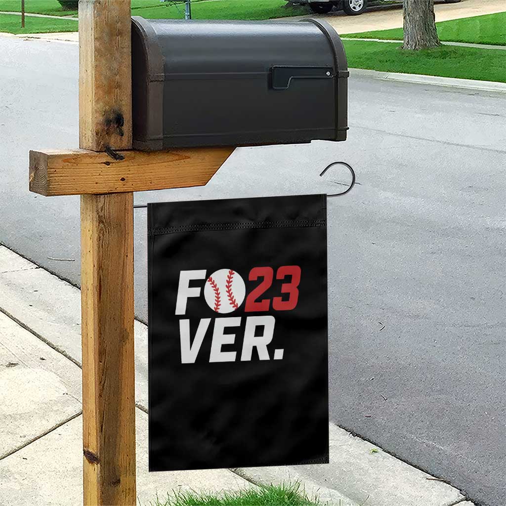 Classic Baseball Jersey Number 23 Garden Flag Fo23ever #23 Ball Sports Fan - Wonder Print Shop