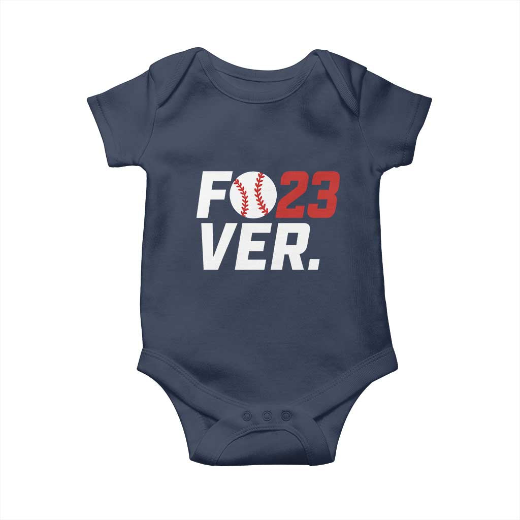 Classic Baseball Jersey Number 23 Baby Onesie Fo23ever #23 Ball Sports Fan - Wonder Print Shop