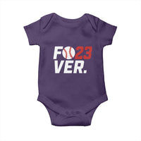 Classic Baseball Jersey Number 23 Baby Onesie Fo23ever #23 Ball Sports Fan - Wonder Print Shop