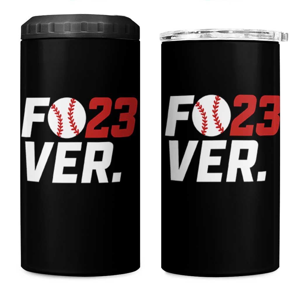 Classic Baseball Jersey Number 23 4 in 1 Can Cooler Tumbler Fo23ever #23 Ball Sports Fan - Wonder Print Shop