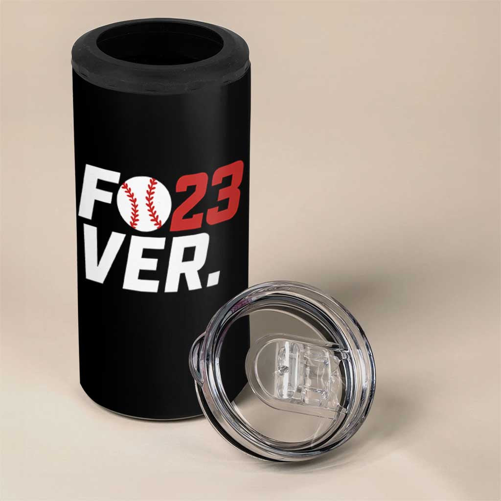 Classic Baseball Jersey Number 23 4 in 1 Can Cooler Tumbler Fo23ever #23 Ball Sports Fan - Wonder Print Shop