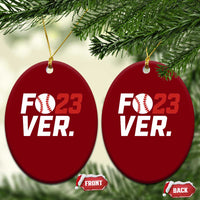 Classic Baseball Jersey Number 23 Ceramic Ornament Fo23ever #23 Ball Sports Fan - Wonder Print Shop