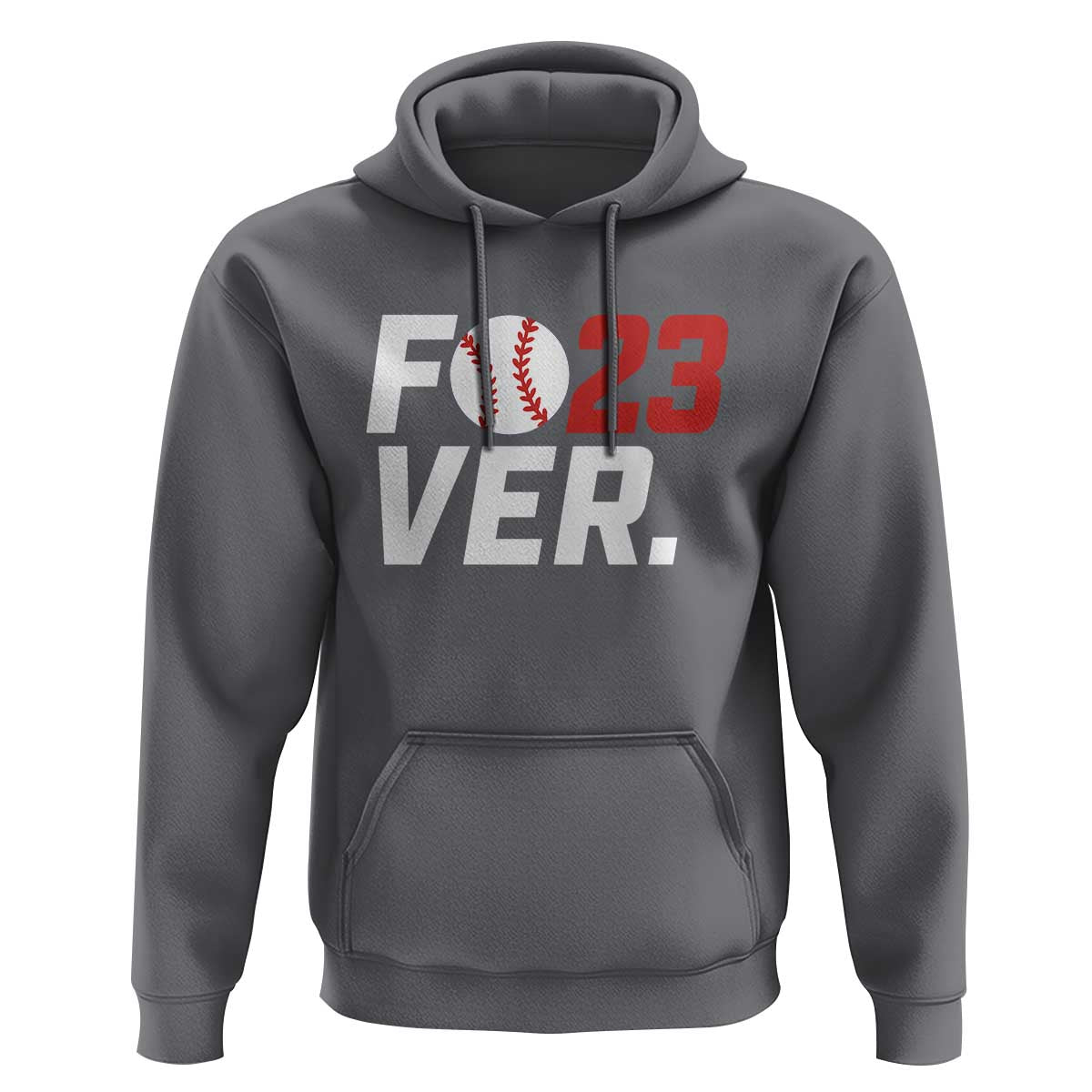 Classic Baseball Jersey Number 23 Hoodie Fo23ever #23 Ball Sports Fan - Wonder Print Shop