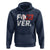 Classic Baseball Jersey Number 23 Hoodie Fo23ever #23 Ball Sports Fan - Wonder Print Shop