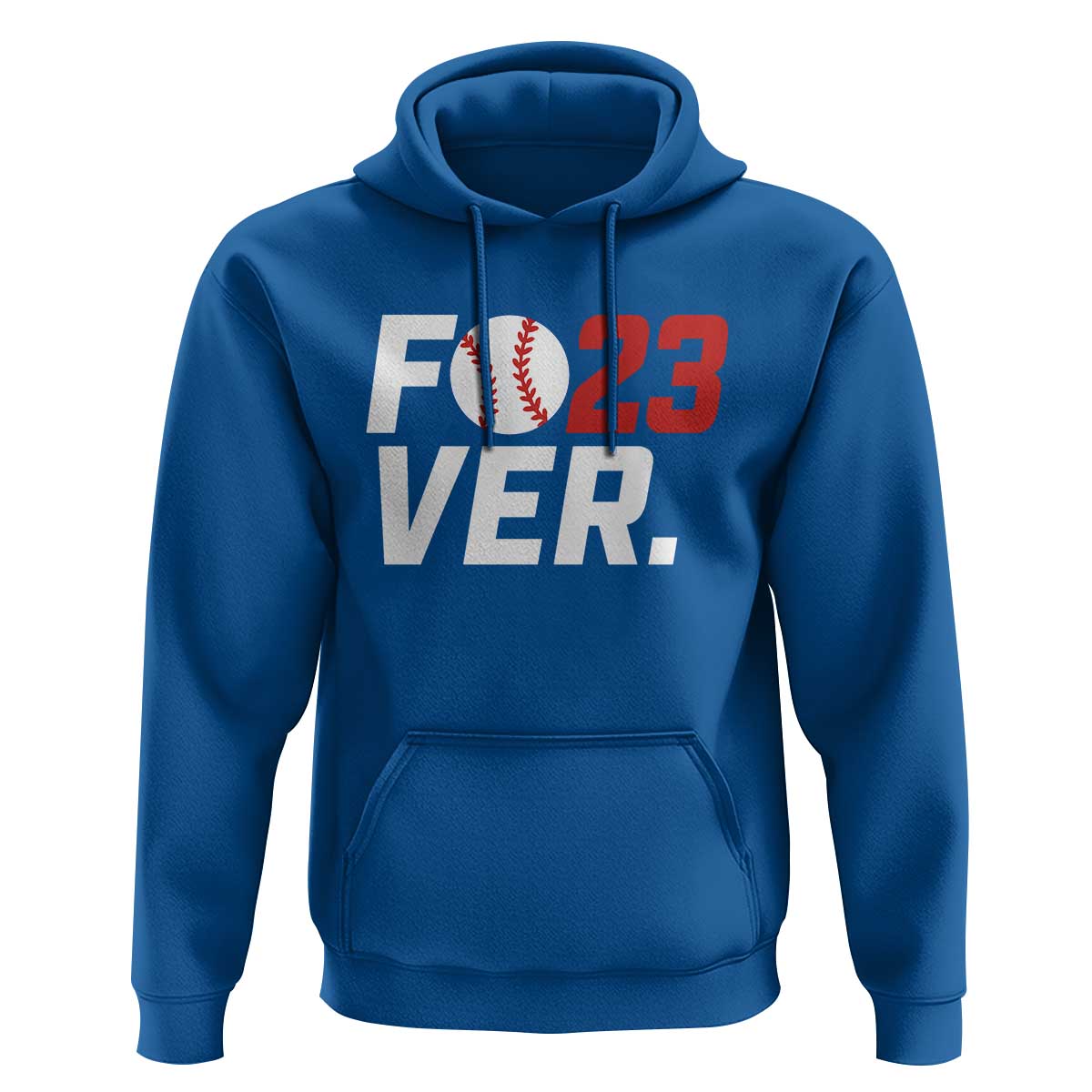 Classic Baseball Jersey Number 23 Hoodie Fo23ever #23 Ball Sports Fan - Wonder Print Shop