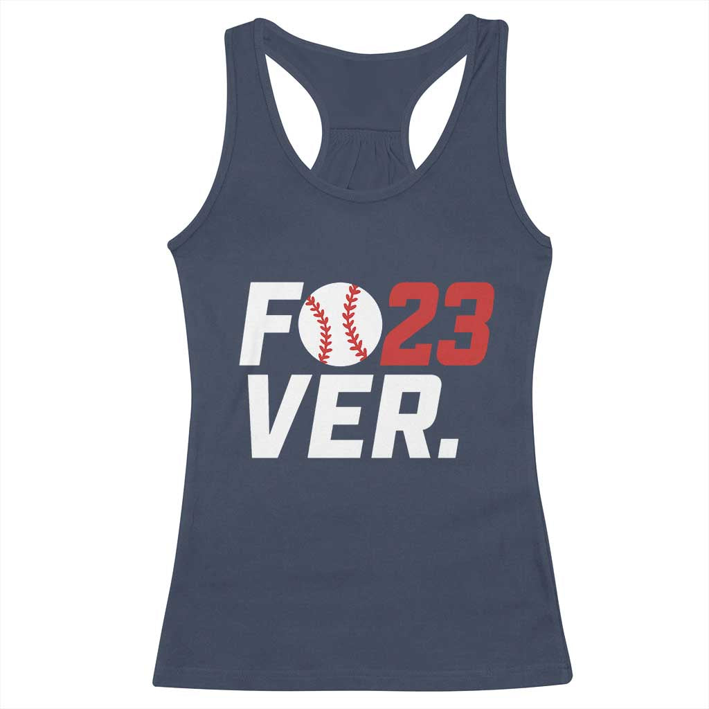Classic Baseball Jersey Number 23 Racerback Tank Top Fo23ever #23 Ball Sports Fan - Wonder Print Shop