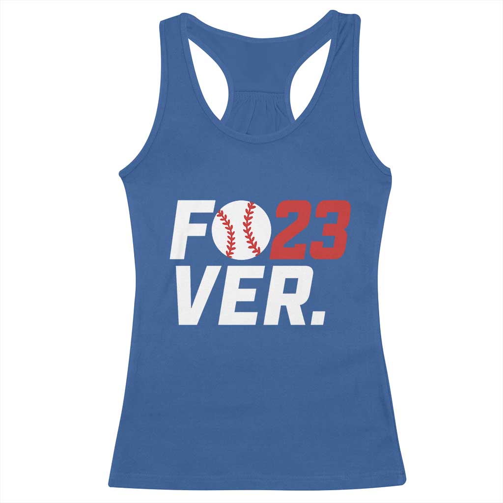 Classic Baseball Jersey Number 23 Racerback Tank Top Fo23ever #23 Ball Sports Fan - Wonder Print Shop