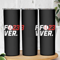 Classic Baseball Jersey Number 23 Skinny Tumbler Fo23ever #23 Ball Sports Fan - Wonder Print Shop