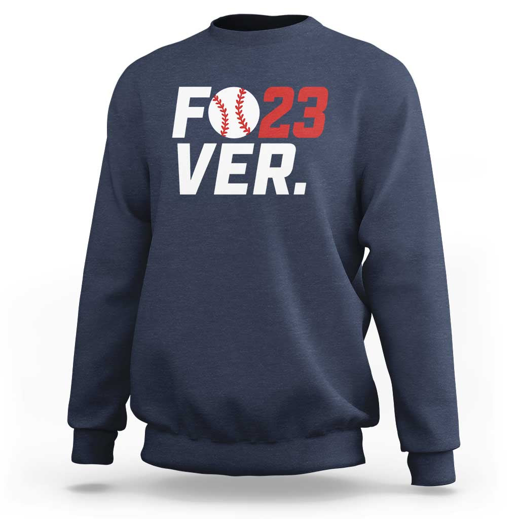 Classic Baseball Jersey Number 23 Sweatshirt Fo23ever #23 Ball Sports Fan - Wonder Print Shop