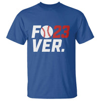 Classic Baseball Jersey Number 23 T Shirt Fo23ever #23 Ball Sports Fan - Wonder Print Shop