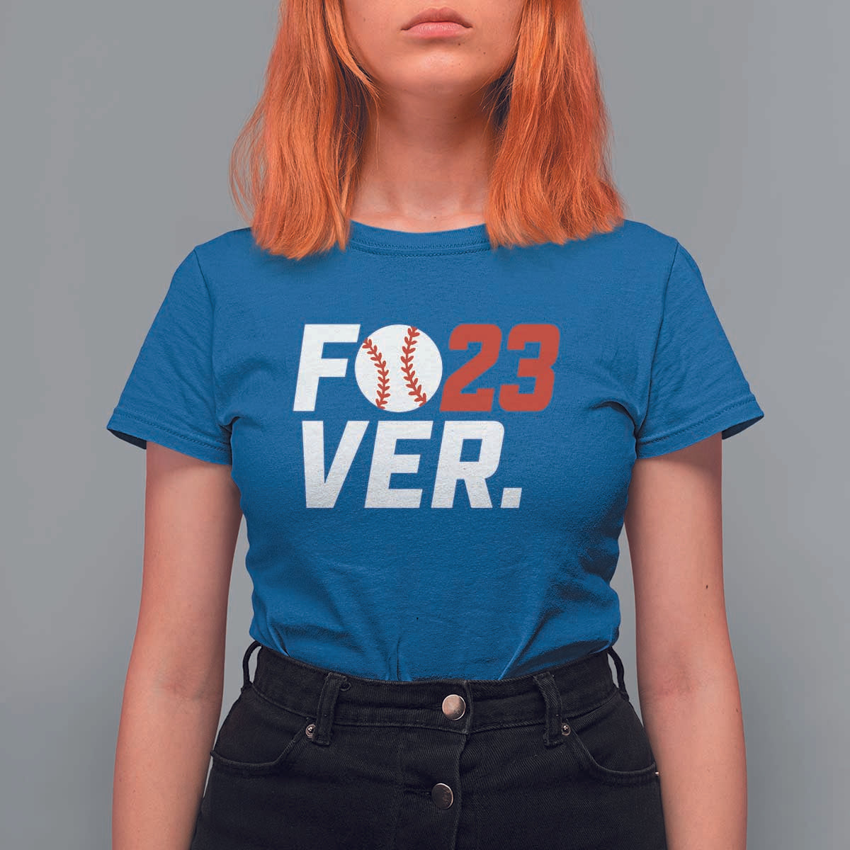 Classic Baseball Jersey Number 23 T Shirt For Women Fo23ever #23 Ball Sports Fan - Wonder Print Shop