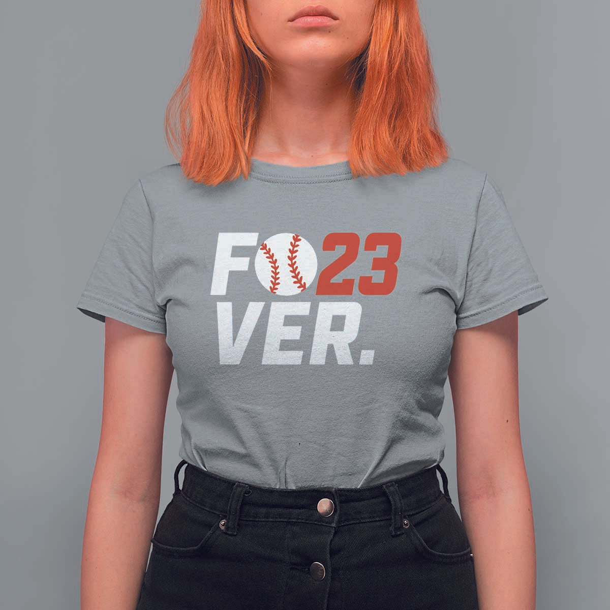 Classic Baseball Jersey Number 23 T Shirt For Women Fo23ever #23 Ball Sports Fan - Wonder Print Shop