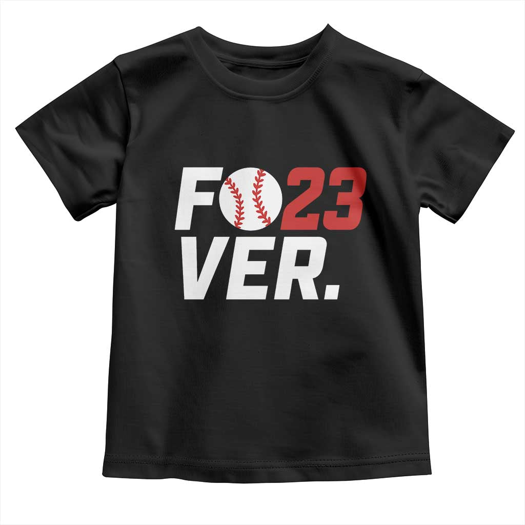 Classic Baseball Jersey Number 23 Toddler T Shirt Fo23ever #23 Ball Sports Fan - Wonder Print Shop