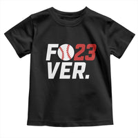 Classic Baseball Jersey Number 23 Toddler T Shirt Fo23ever #23 Ball Sports Fan - Wonder Print Shop